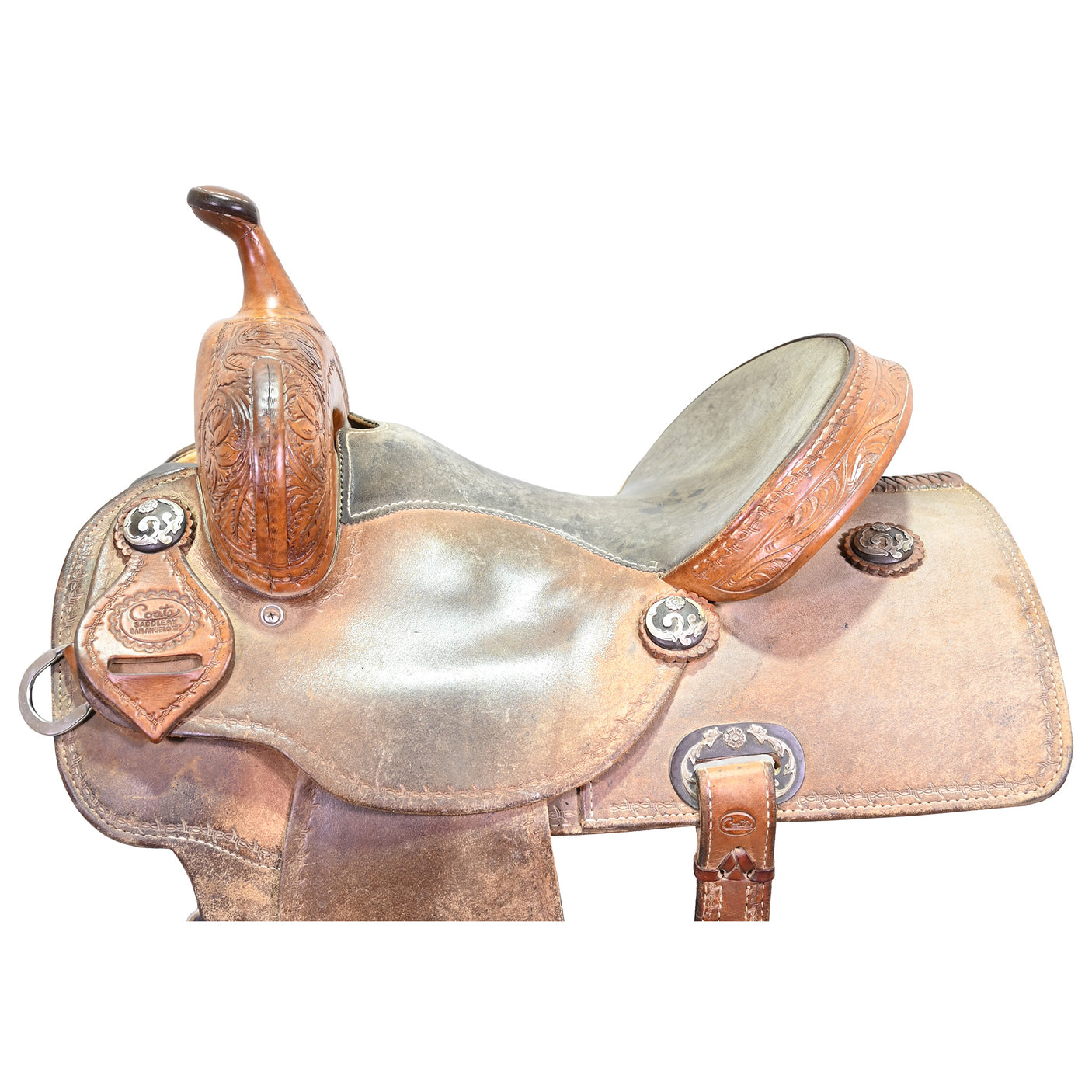 Used 13.5" Coats Barrel Racing Saddle
