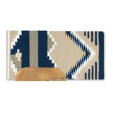 Mayatex Inc. 34"X68" Durango Show Saddle Blanket- Blue/Cream