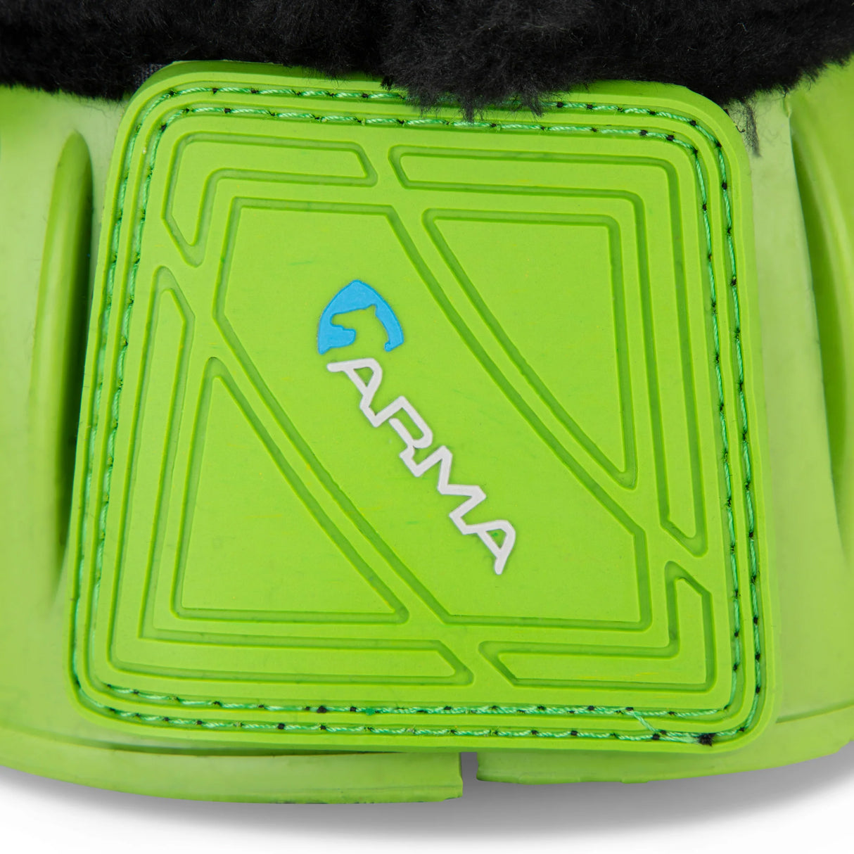Shires ARMA Fleece Bell Boots- Bright Green