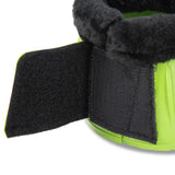 Shires ARMA Fleece Bell Boots- Bright Green