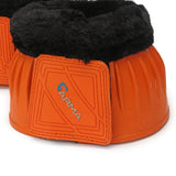 Shires ARMA Fleece Bell Boots- Orange