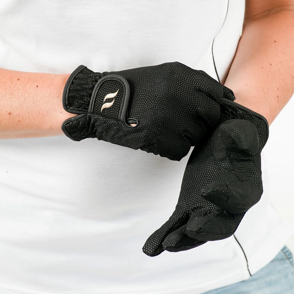 Back on Track Riding Gloves