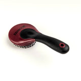 Shires EZI-Groom Grip Mane and Tail Brush- Burgundy