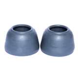 Horse-Craft Rubber Pull on Bell Boots- Pencil Grey