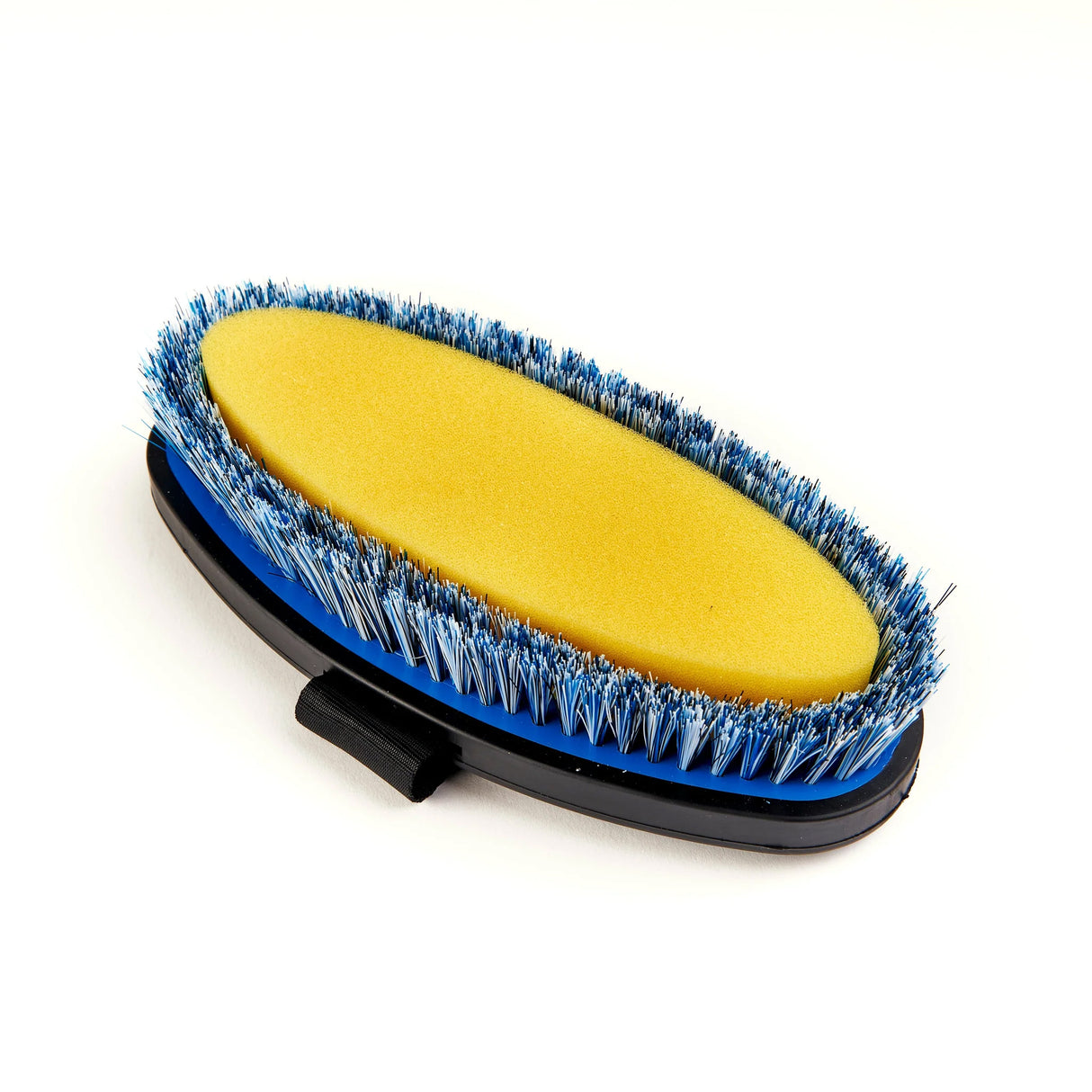 Shires EZI-Groom Grip Large Body Wash Brush- Bright Blue