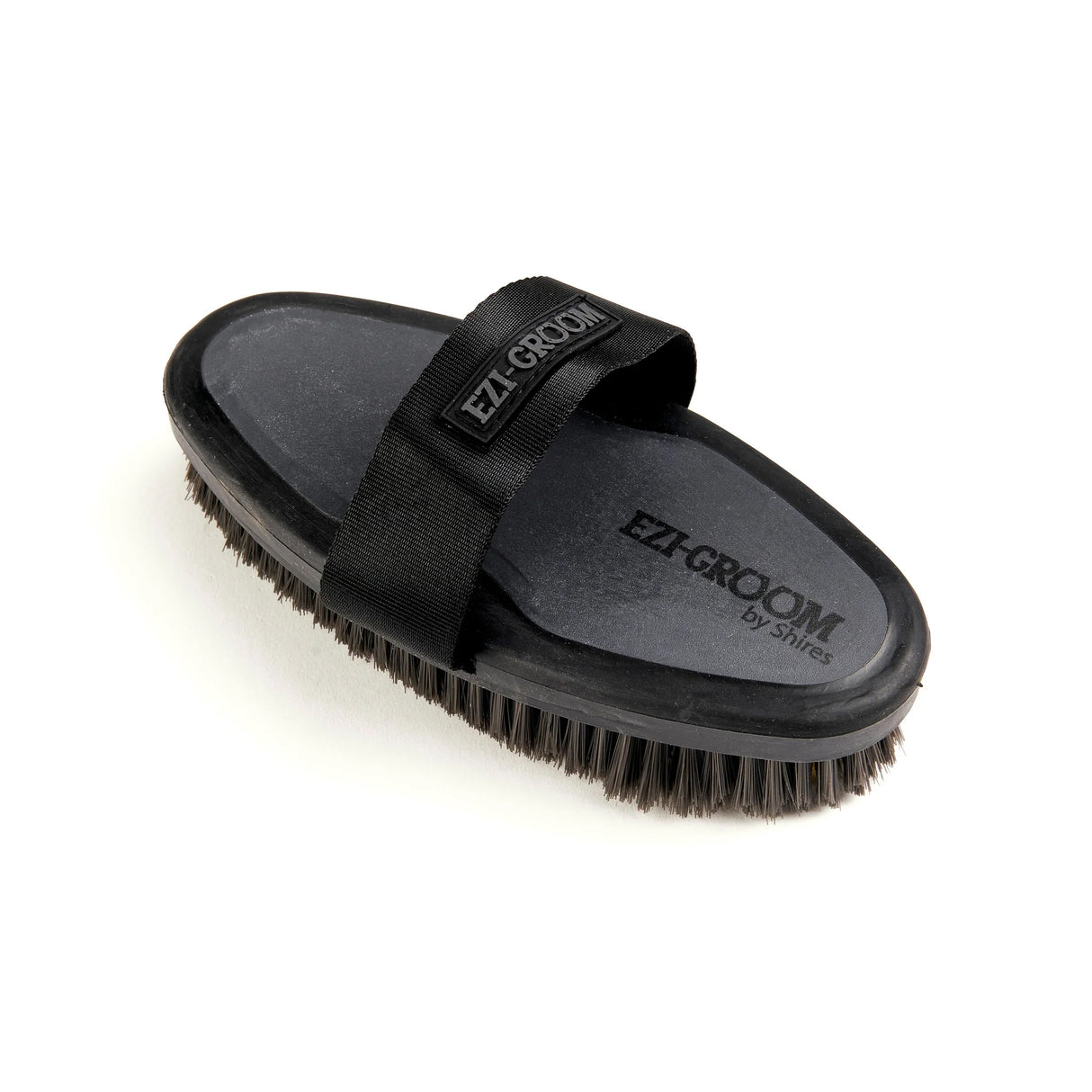 Shires EZI-Groom Grip Large Body Wash Brush- Black