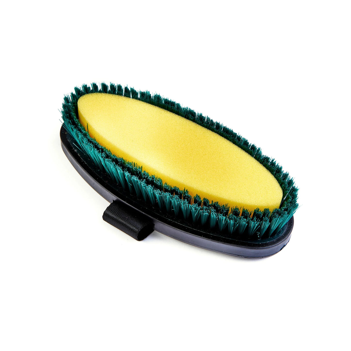 Shires EZI-Groom Grip Large Body Wash Brush- Forest Green