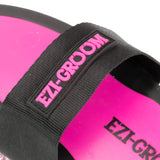 Shires EZI-Groom Grip Small Body Brush- Bright Pink