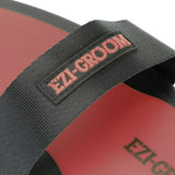 Shires EZI-Groom Grip Small Body Brush- Burgundy