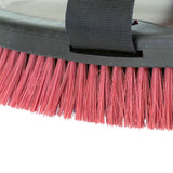 Shires EZI-Groom Grip Small Body Brush- Burgundy