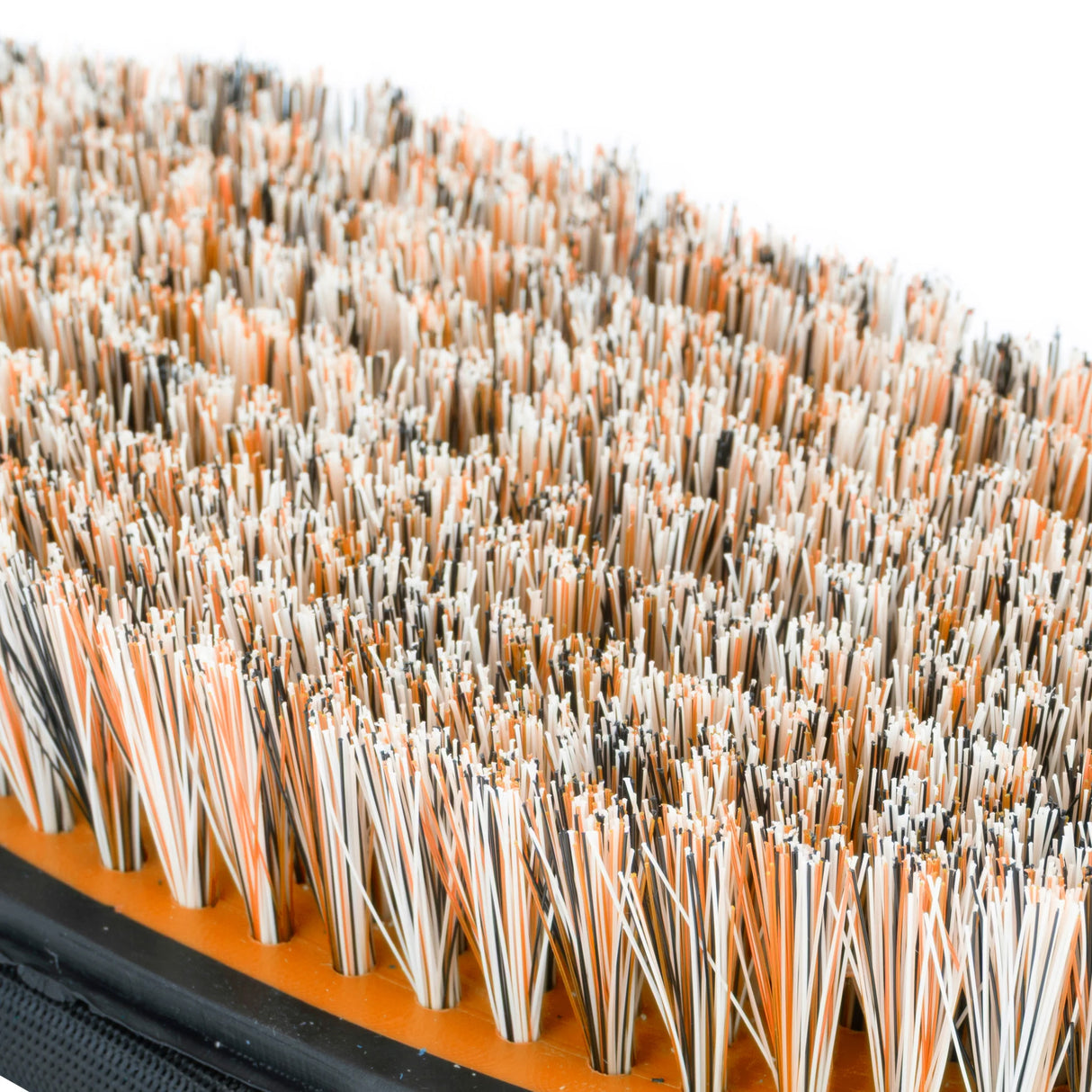 Shires EZI-Groom Grip Small Body Brush- Orange