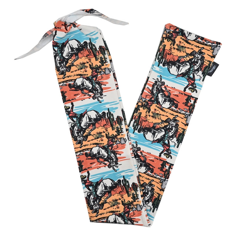 Weaver Leather Lycra® Spandex Tail Bag- Bucking Bronco