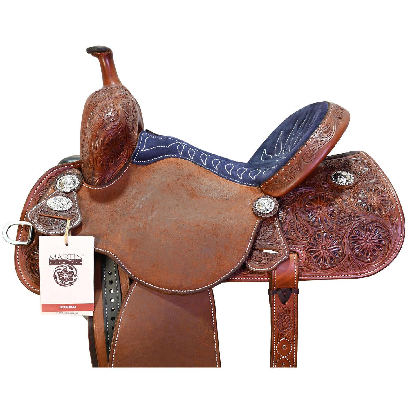New! 14" Martin Stingray Barrel Racing Saddle