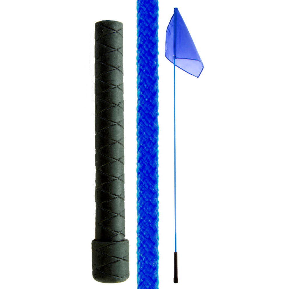 Coolhorse 60" Training Flag Blue Stick