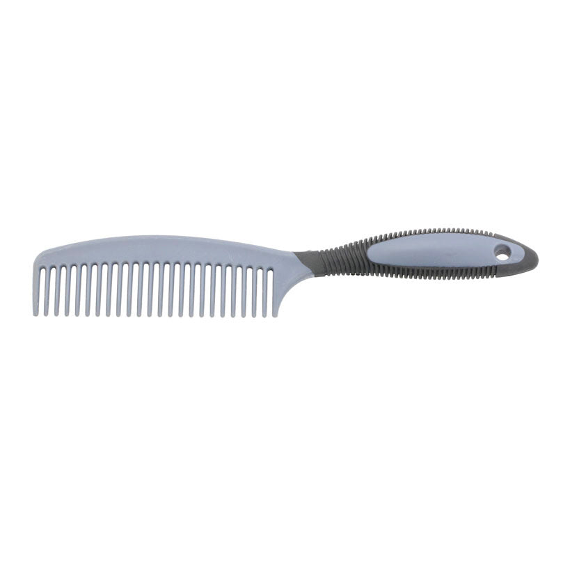 Coolhorse 9" Gray Soft Grip Mane & Tail Comb