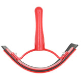 Coolhorse Red Half Moon Sweat Scraper 9"