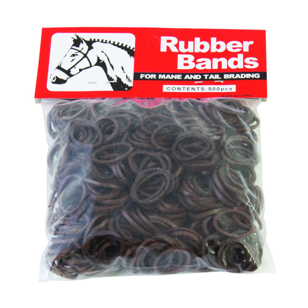 Brown Braiding Bands (500PCS/Bag)