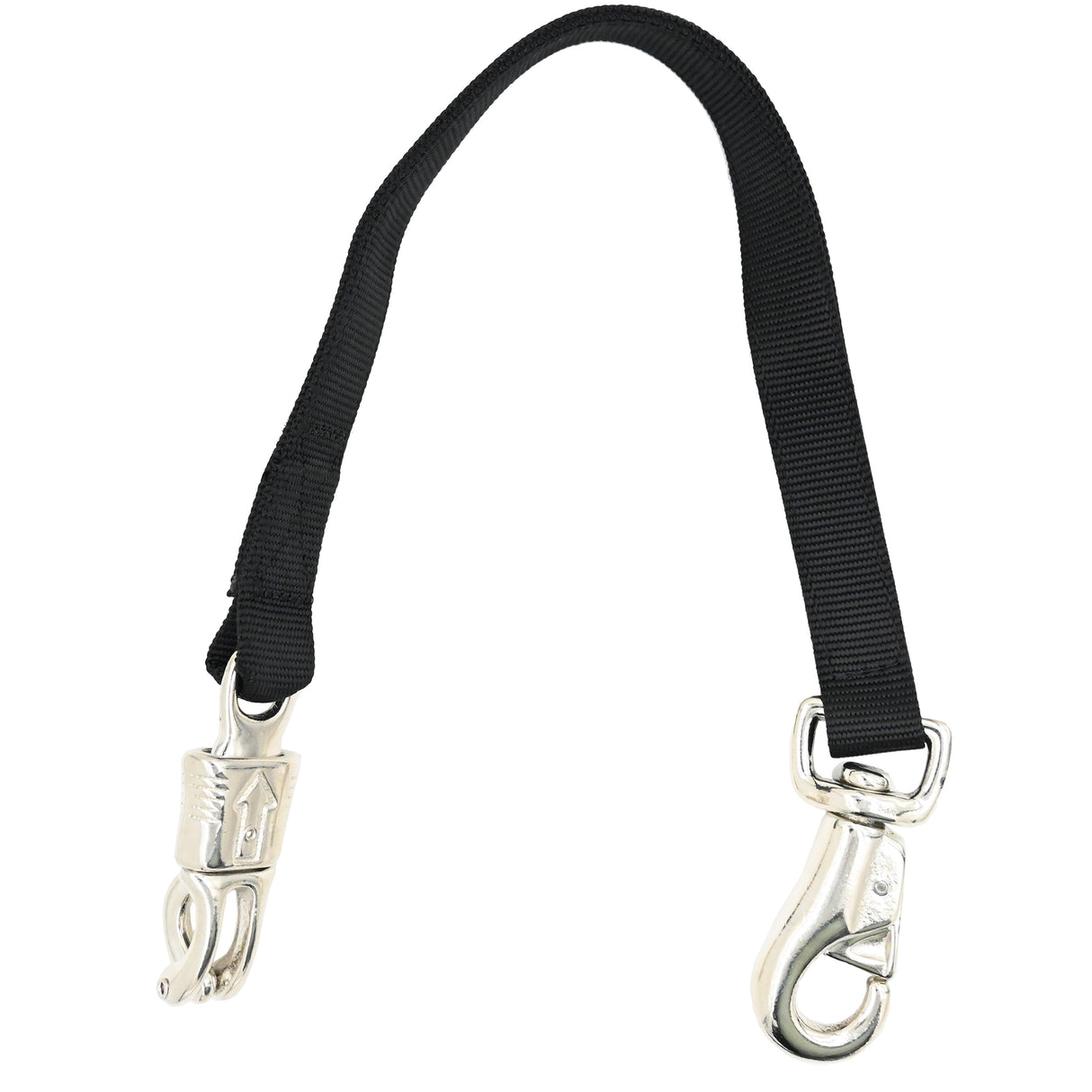 Coolhorse Black Nylon Trailer Tie