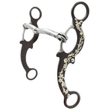 Coolhorse Smooth Snaffle Floral Dot Gag Bit
