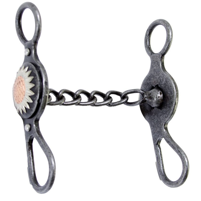 Small Chain Bit Coolhorse Sunflower Argentine Chain Bit