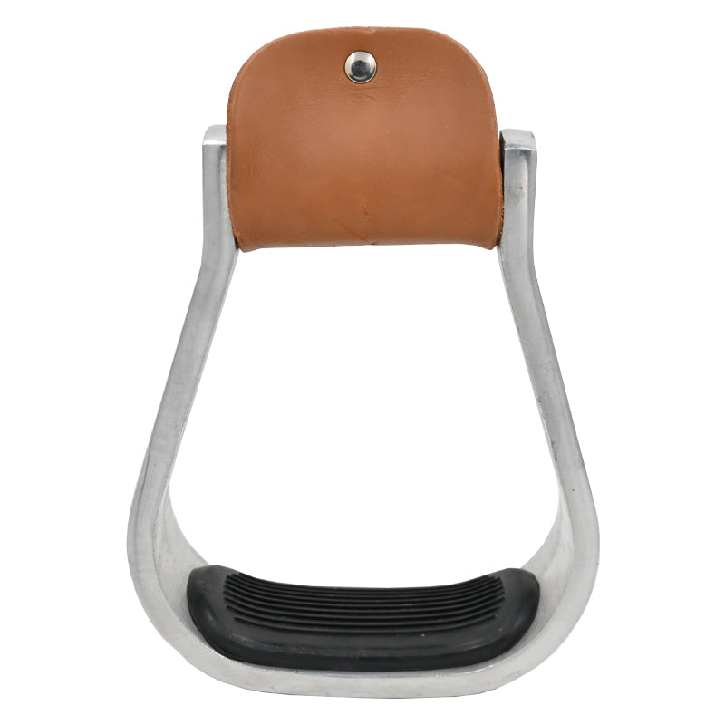 Coolhorse Aluminum Stirrup 2" Engraved with Rubber Tread