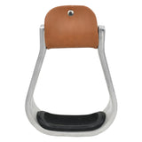 Coolhorse Aluminum Stirrup 2" Engraved with Rubber Tread