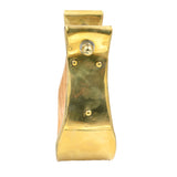 Coolhorse 3" Wooden Brass Covered Bell Stirrup