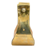 Coolhorse 4" Wooden Brass Covered Bell Stirrup