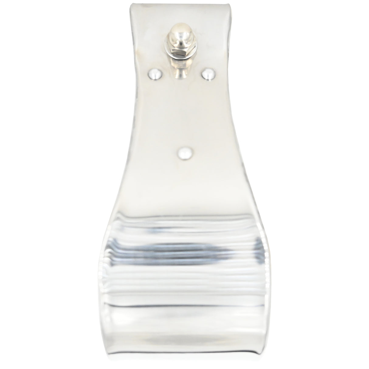 Coolhorse 3" Wooden Stainless Steel Covered Bell Stirrup