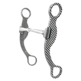 Coolhorse Aged Rasp Shank Stainless Snaffle Bit