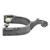 Coolhorse Aged Steel Floral Ladies Spurs