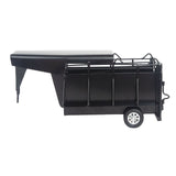 Little Buster Black Half Top Gooseneck Trailer