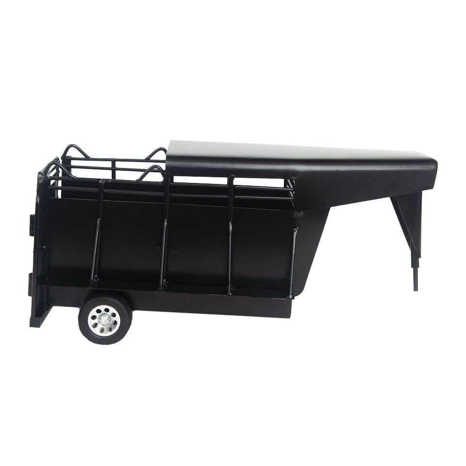 Little Buster Black Half Top Gooseneck Trailer