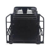 Little Buster Black Half Top Gooseneck Trailer