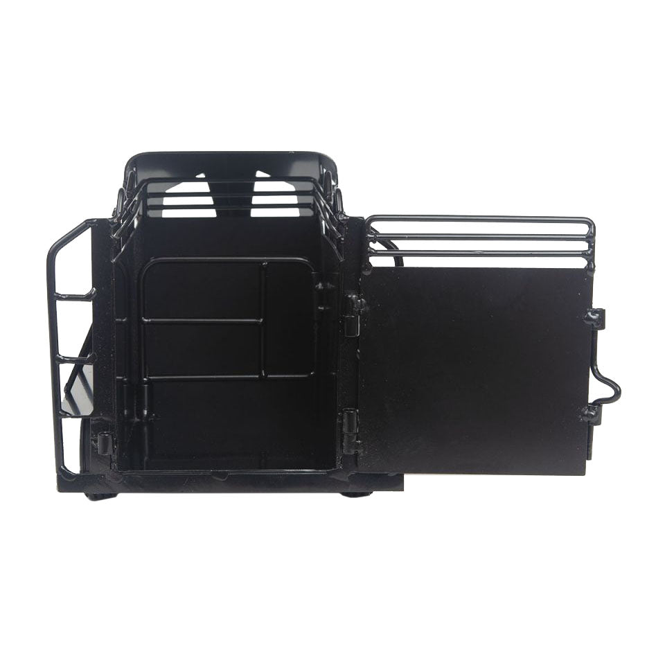 Little Buster Black Half Top Gooseneck Trailer