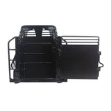 Little Buster Black Half Top Gooseneck Trailer