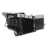 Little Buster Black Half Top Gooseneck Trailer