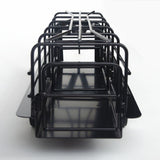 Little Buster Black Gooseneck Long Trailer with Split Gates