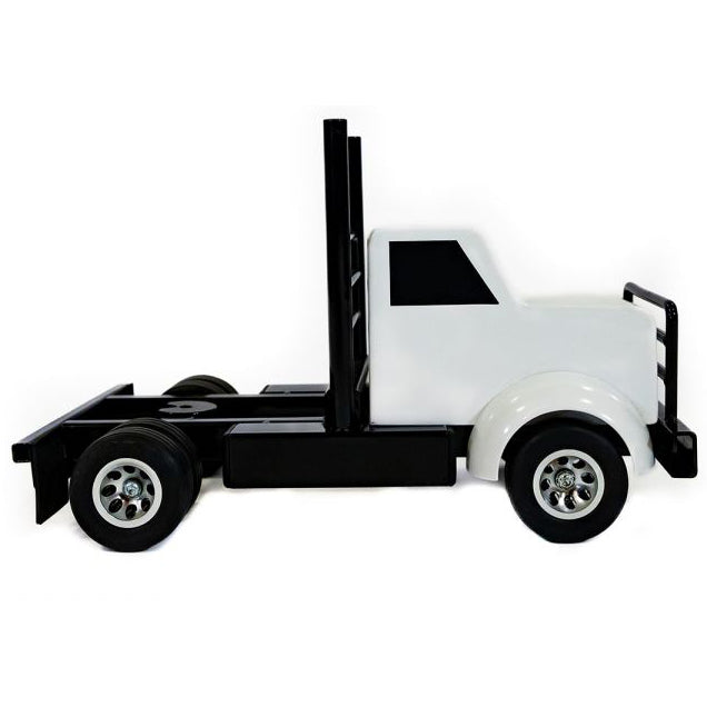 Little Buster White Semi Truck