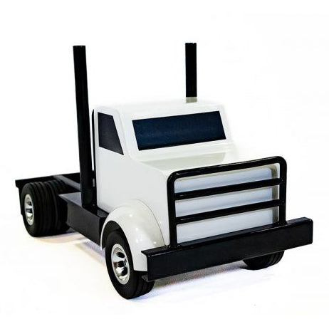 Little Buster White Semi Truck