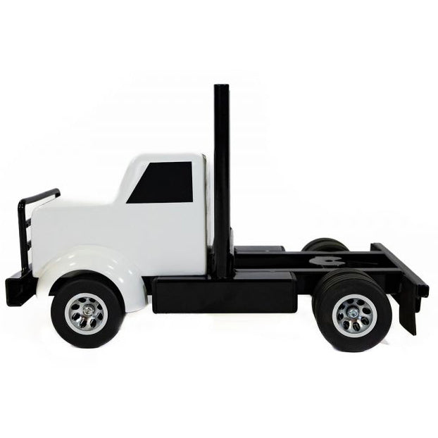 Little Buster White Semi Truck