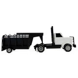 Little Buster White Semi Truck