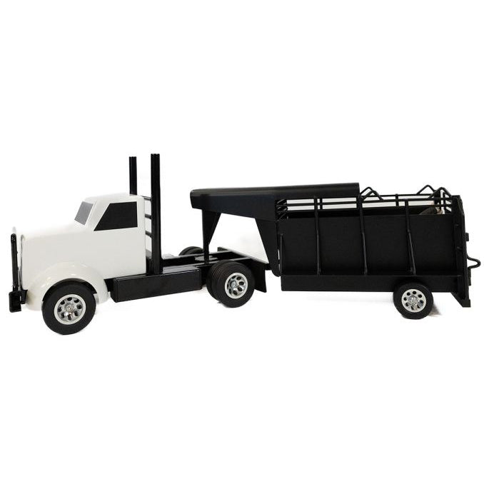 Little Buster White Semi Truck