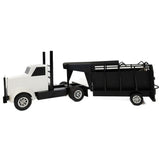 Little Buster White Semi Truck