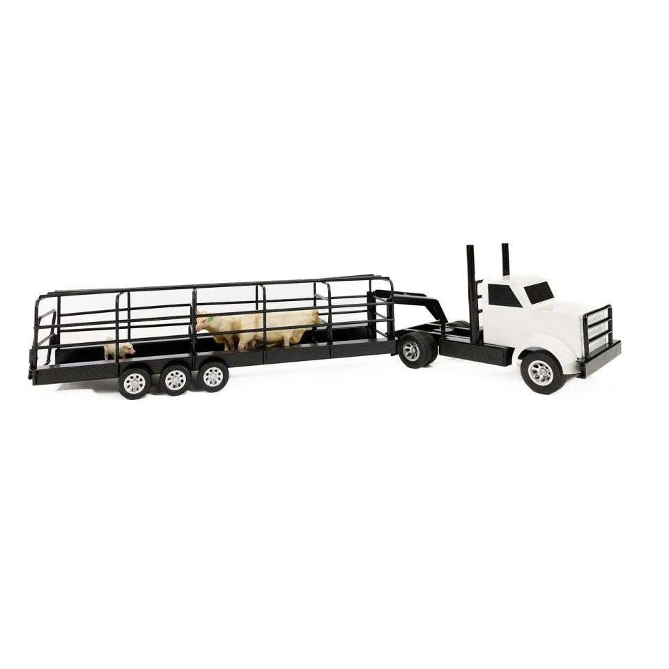 Little Buster White Semi Truck