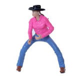 Little Buster Toys Barrel Racer Kit: Cowgirl, Barrel Saddle & Bridle