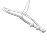 Partrade White Rope Cavesson Noseband