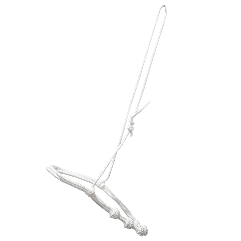 Partrade White Rope Cavesson Noseband