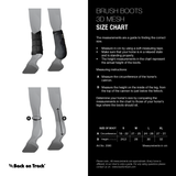 Back on Track 3D Mesh Splint Brush Boots- White