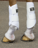 Back on Track 3D Mesh Splint Brush Boots- White